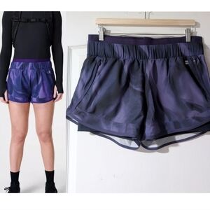NWT Sweaty Betty | On Your Marks 4" Running Shorts In Purple Light Speed